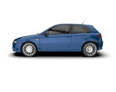 Gerçekçi bir araba. vektör illüstrasyonu.