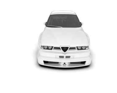 - Araba. Modern bir arabanın ön görüntüsü.