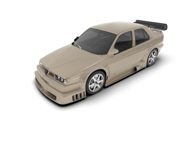 beyaz arkaplanda izole edilmiş araba, vektör illüstrasyonu.