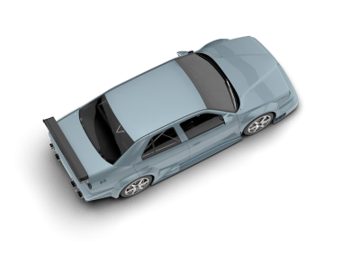 Siyah arkaplanda bir araba.