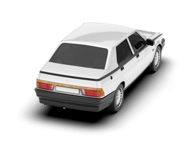 - Araba. Beyaz arkaplanda izole edilmiş vektör illüstrasyonu