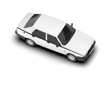 Modern SUV arabası. vektör illüstrasyonu