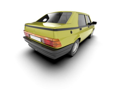 Modern araba. vektör illüstrasyonu