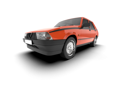 Bir markanın 3 boyutlu tasarımı - daha az genel bir araba