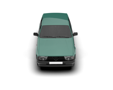 Modern araba izole edilmiş. 3d oluşturma.