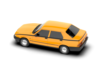 Gerçekçi araba ikonu. vektör illüstrasyonu