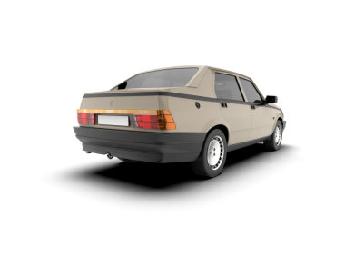 modern lüks araba siyah arka planda