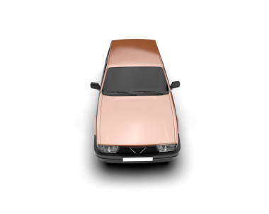 Daha az genel bir konsept arabanın 3 boyutlu çizimi