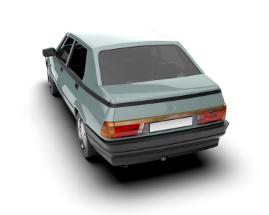 Bir markanın 3 boyutlu tasarımı - daha az genel bir araba