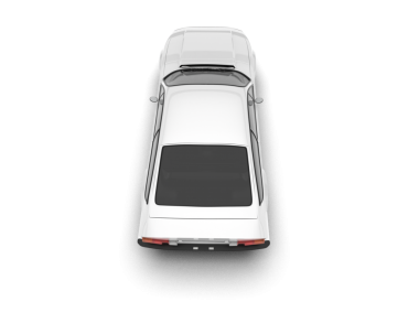 modern araba beyaz arka planda izole edilmiş
