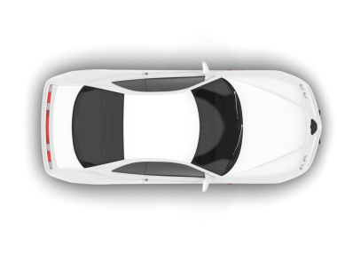 modern otomobil arka planda izole edildi