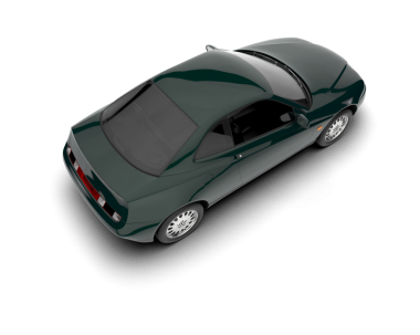 Modern araba. 3d illüstrasyon