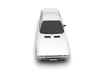 modern araba siyah arkaplanda izole edildi