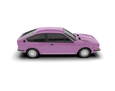 modern mor araba. vektör illüstrasyonu