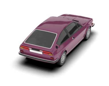 Bir arabanın vektör illüstrasyonu.