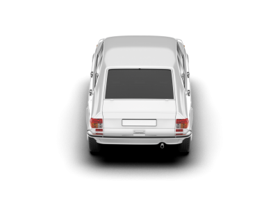 modern araba kırpma yolu ile beyaz arkaplanda izole.