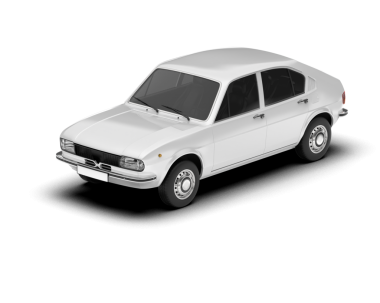 Modern araba. vektör çizimi çizimi