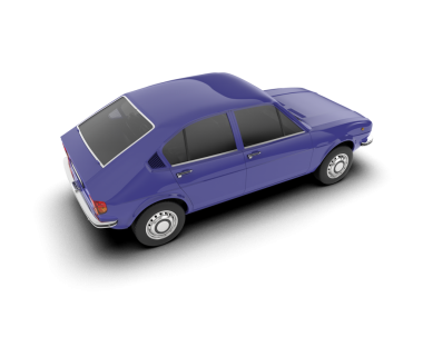 Araba ikonu. vektör illüstrasyonu