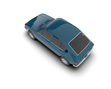 Siyah arka planda modern araba