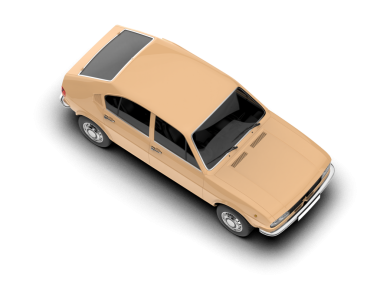 modern lüks araba beyaz arka planda izole edilmiş