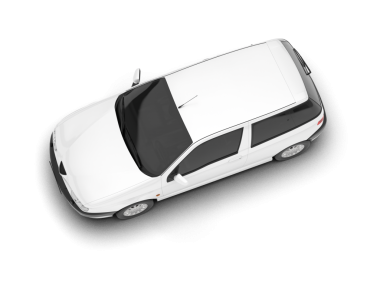 Beyaz arka planda izole edilmiş bir araba simgesi. vektör illüstrasyonu