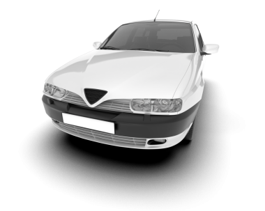 Modern araba manzarası. vektör illüstrasyonu.