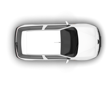 araba beyazda izole edildi