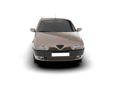 modern araba beyaz arkaplanda izole edildi