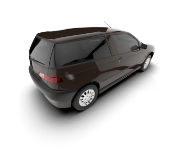 modern araba 3D görüntüleme