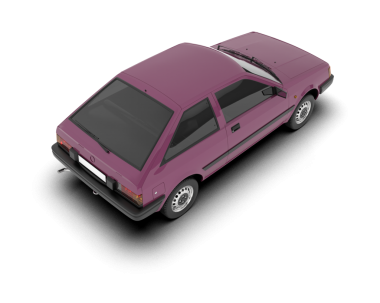 modern araba beyaz arka planda izole edilmiş