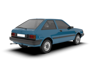 Eski model araba. eski araba.