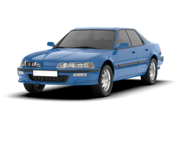 Mavi spor araba gri arka planda izole edilmiş. Yan görünüş. 3d oluşturma