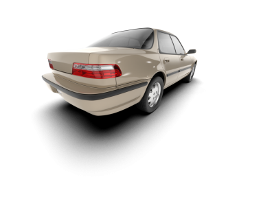 Gerçekçi bir araba. Yan görünüş. vektör