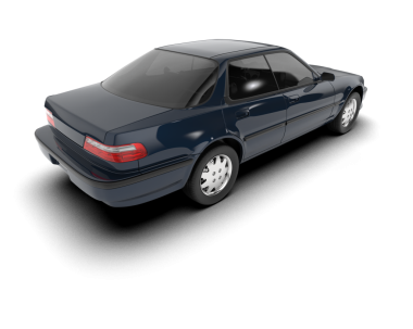 Beyaz arka planda modern lüks araba. vektör illüstrasyonu.