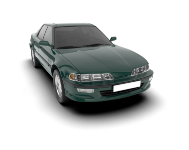 araba beyaz arkaplanda izole edildi