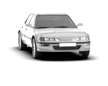 Beyaz arka planda modern bir araba. yüksek kaliteli resimleme