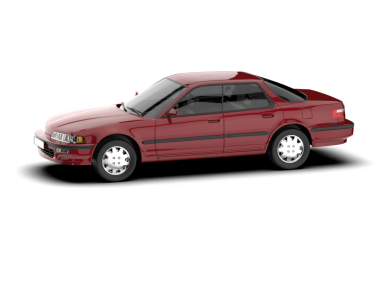 araba, sedan, vektör illüstrasyonu