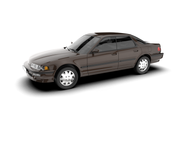 İzole edilmiş beyaz arkaplanda araba.