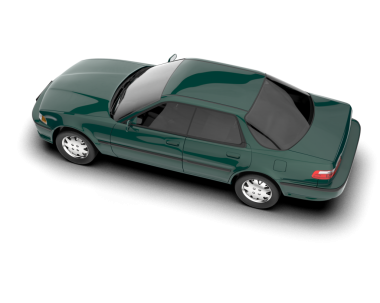 beyaz arkaplanda modern araba