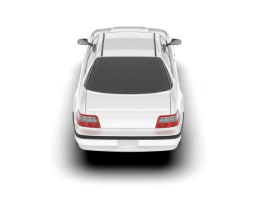 Gerçekçi bir araba. vektör illüstrasyonu