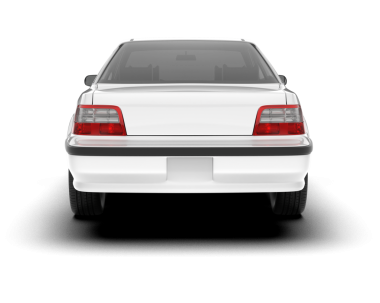 Araba beyaz arka planda izole edilmiş. vektör görünümü