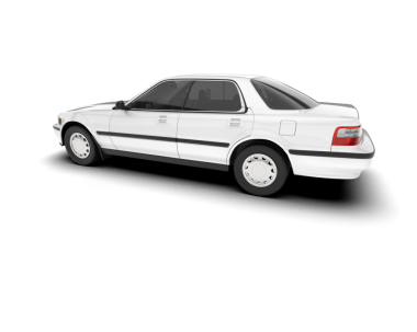 Gerçekçi bir araba. 3 boyutlu model