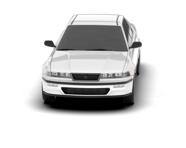 beyaz arkaplandaki araba