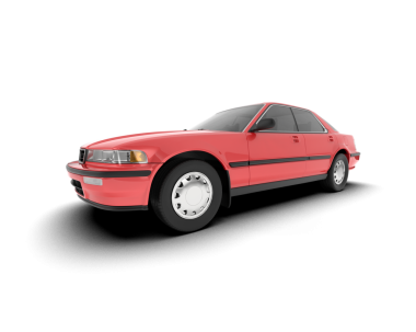 araba, vektör, illüstrasyon, beyaz, kırmızı, kırmızı, beyaz, araba, sedan, sedan, izole edilmiş, beyaz arkaplan, kenar