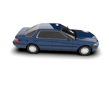 araba beyaz arkaplan vektör çiziminde izole edildi