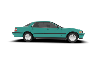 araba beyaz arkaplanda izole edildi