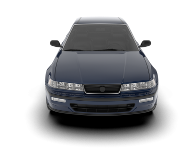 Gerçekçi bir araba. yan görünüm