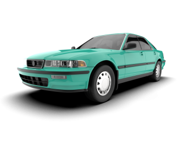 gerçekçi araba beyaz arkaplan, vektör, illüstrasyon izole