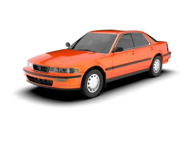 modern araba beyaz arkaplan vektörü üzerinde izole