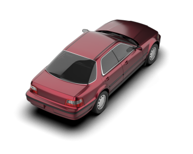 Stüdyoda üç boyutlu markasız bir pikap araba.